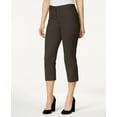 thumbnail image 1 of Alfani Petite Hardware Capri Pants?id=463 Urban Olive 2P, 1 of 1