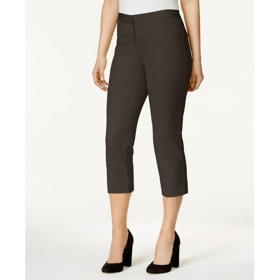 Alfani Petite Hardware Capri Pants?id=463 Urban Olive 2P