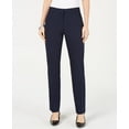 thumbnail image 1 of Alfani Petite Modern Straight Leg Pants Modern Navy 24X4.5, 1 of 1