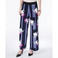 thumbnail image 1 of Alfani Petite Printed Palazzo Pants Block Buds PXS, 1 of 1