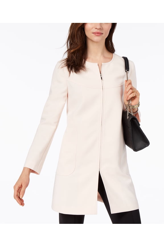 Petite Zippered Jacket Silver Peony PM
