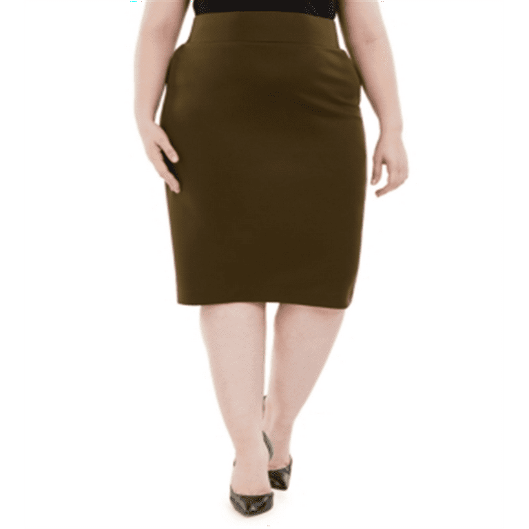 Plus size alfani pencil skirt discount