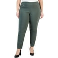 thumbnail image 1 of Alfani Plus Size Tummy Control Pull On Skinny Pants Lush Sage 24W, 1 of 1