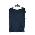 thumbnail image 1 of Alfani Plus Size Twisted Top, Created for Macy's, modern navy, Size 1X, 1 of 2
