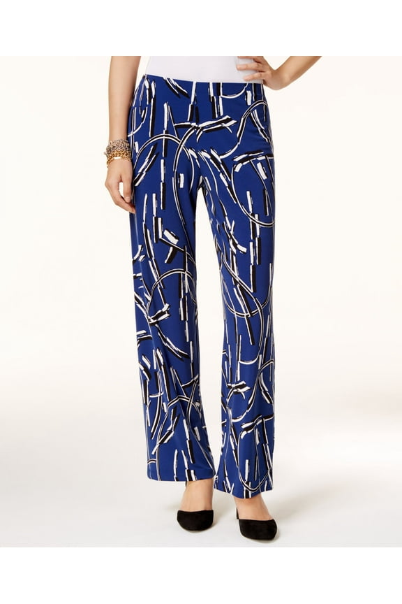 Printed Wide Leg Pants Andromeda Kinetic Curve XS