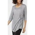 thumbnail image 1 of Alfani Ribbed Side-Twist Top, 1 of 3