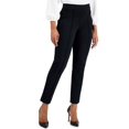 thumbnail image 1 of Alfani Seamed High Rise Pull On Pants Deep Black S, 1 of 1