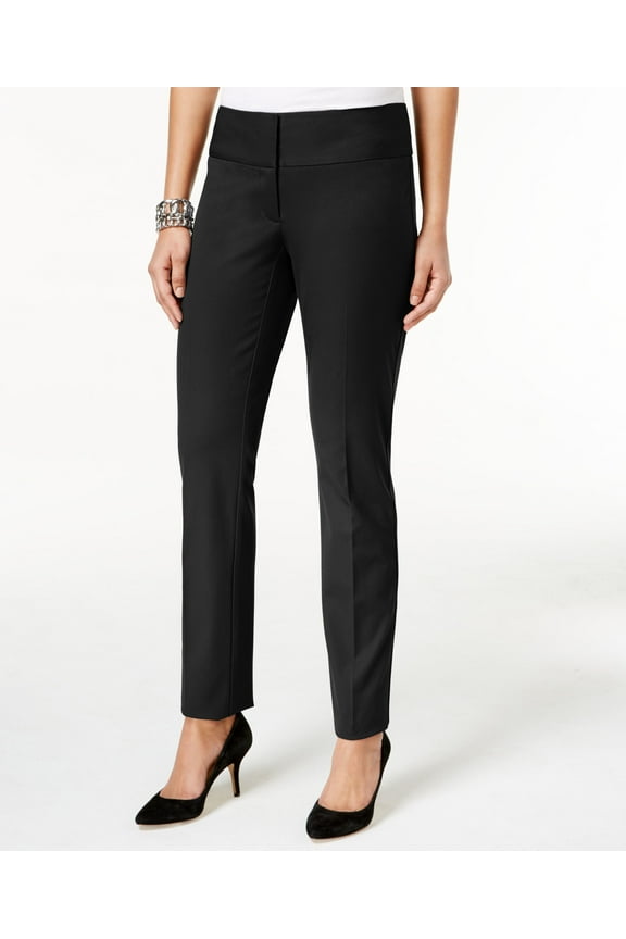 Slim Pants In Deep Black 6PS