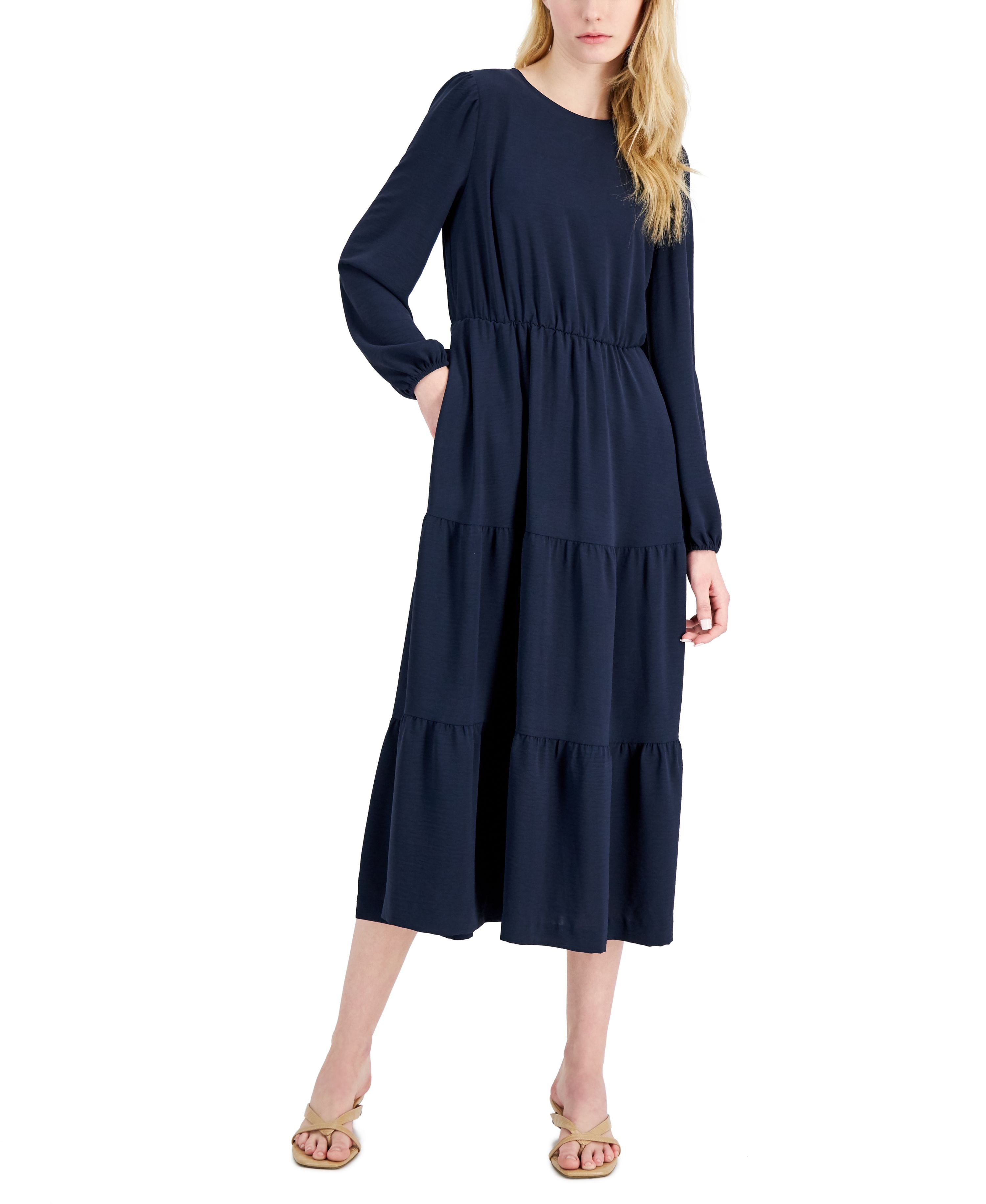 alfani maxi dresses Alfani Women's Beige Twisted Maxi Dress COUTUREPOINT