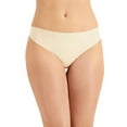 thumbnail image 1 of Alfani Women's Laser-Cut Thong Underwear, Ivory, Large, 1 of 2