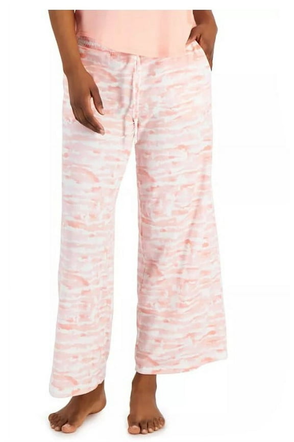 Women's Printed Wide Leg Modal Sleep Pants-Small