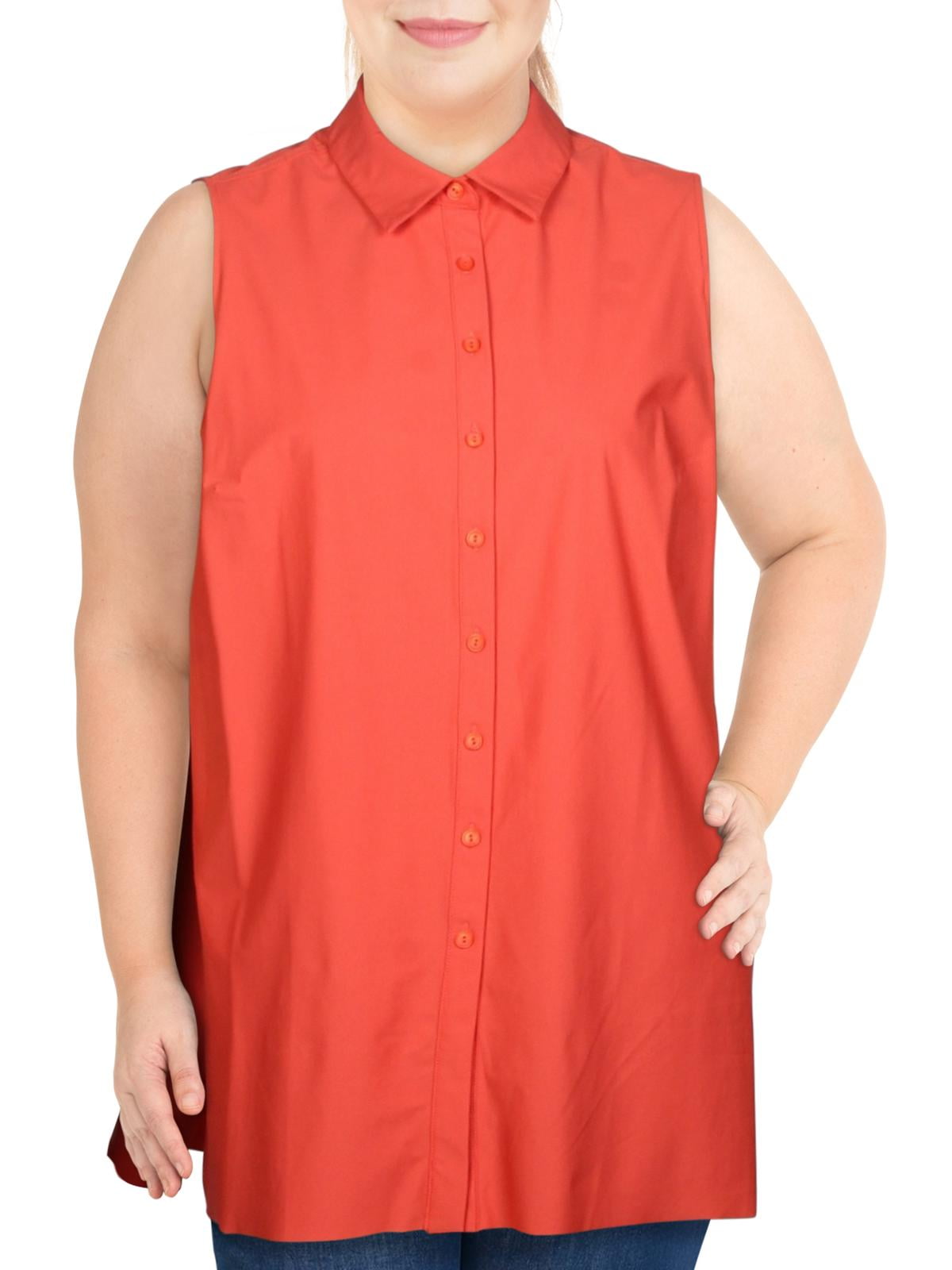 Women'S Off-White & Red Printed Tunic