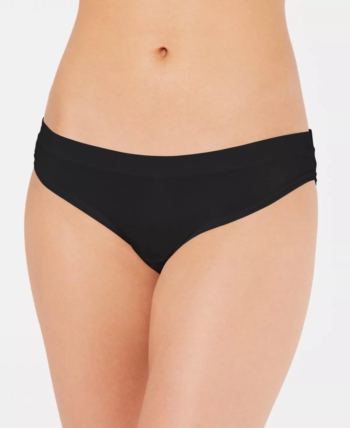 Alfani Women's Ultra Soft Mix-and-Match Bikini Underwear, Classic Black Medium