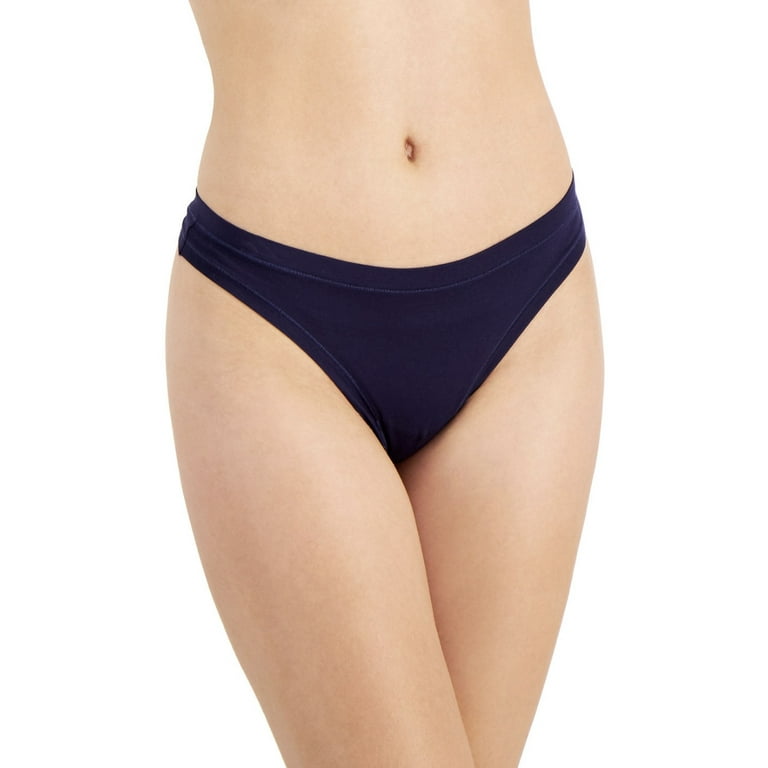 Alfani Women's Ultra Soft Mix-and-Match Thong Underwear Venus Blue Size L 