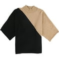 thumbnail image 1 of Alfani Womens 2-Tone Pullover Sweater, Black, X-Small, 1 of 2