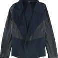 thumbnail image 1 of Alfani Womens 3-Tone Jacket, Blue, XX-Large, 1 of 2