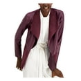 thumbnail image 1 of Alfani Womens 3-Tone Jacket, Purple, Medium, 1 of 2