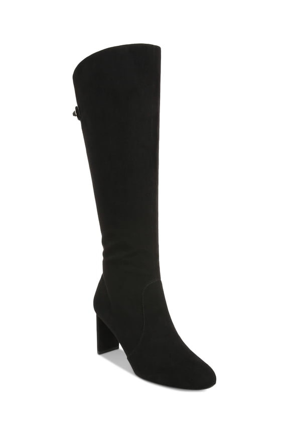 Women's Adelayde Dress Boots, Black Micro, 7.5