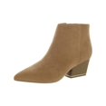 thumbnail image 1 of Alfani Womens Armena Faux Suede Pointed Toe Ankle Boots, 1 of 3