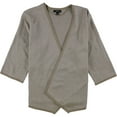 thumbnail image 1 of Alfani Womens Asymmetrical Cardigan Sweater, Beige, X-Large, 1 of 3
