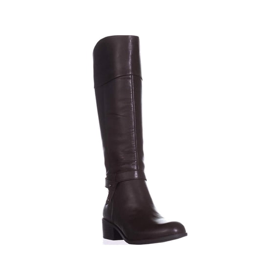 Alfani Womens Berniee Leather Closed Toe Knee High Fashion, Cold BREW, Size 6.0