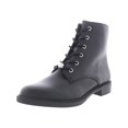thumbnail image 1 of Alfani Womens Bomontt Leather Zipper Booties, 1 of 3