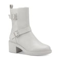 thumbnail image 1 of Alfani Womens Chantal Faux Leather Ankle Booties, 1 of 4