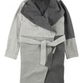 thumbnail image 1 of Alfani Womens Colorblocked Belted Jacket, 1 of 3