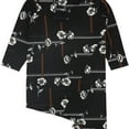 thumbnail image 1 of Alfani Womens Floral Pullover Blouse, Black, Small, 1 of 2