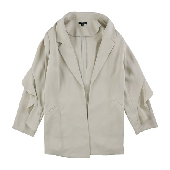 Alfani Womens Flounce Sleeve Jacket