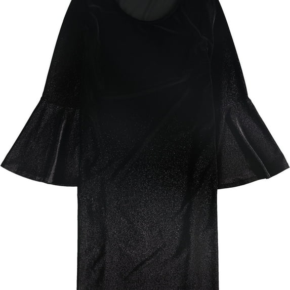 Alfani Womens Foil Velvet A-Line Dress