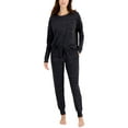 thumbnail image 1 of Alfani Womens French Terry Pajama Set, 1 of 1