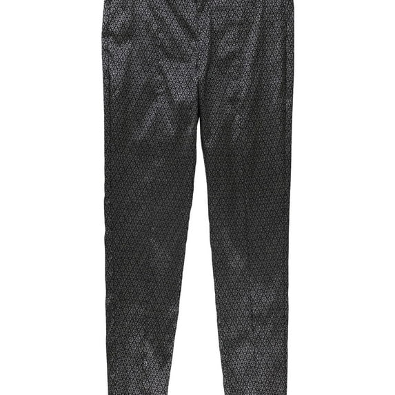 Alfani Womens Glitter Casual Trouser Pants, Metallic, 12