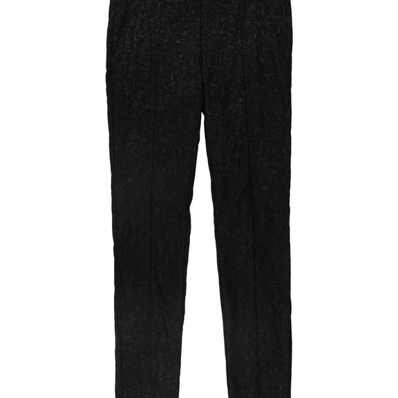 Alfani Womens Glitter Skinny Casual Leggings, Black, 8