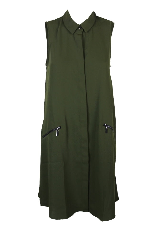 alfani green dress Alfani Women's Colorblocked Pleated Sleeveless Dress Green Size 2 - Bed Bath & Beyond