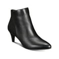 thumbnail image 1 of Alfani Womens Harpper Leather Booties Ankle Boots, 1 of 4