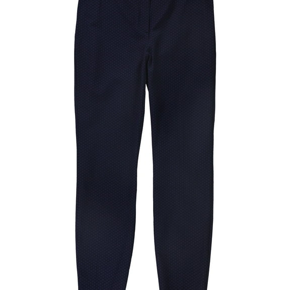 Alfani Womens Hollywood Casual Trouser Pants, Blue, 2