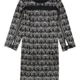 thumbnail image 1 of Alfani Womens Illusion-Lace Shift Dress, Black, 10, 1 of 1