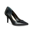 thumbnail image 1 of Alfani Womens Jeules Leather Pointed Toe Classic Pumps, 1 of 4