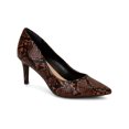 thumbnail image 1 of Alfani Womens Jeules Snake Print Slip On Pumps, 1 of 3
