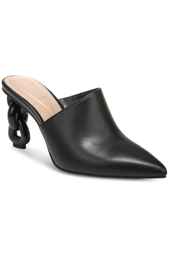 Womens Jully Slip-On Chain-He Black Smooth 11M