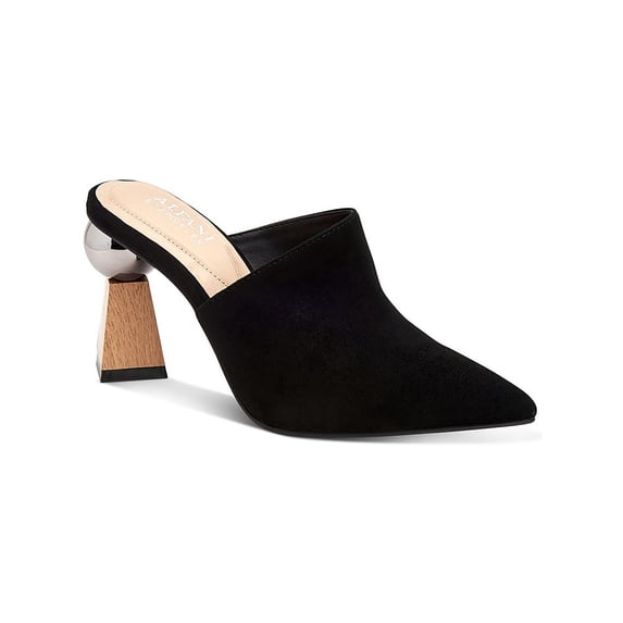 Alfani Womens Junnee Suede Pointed Toe Mules