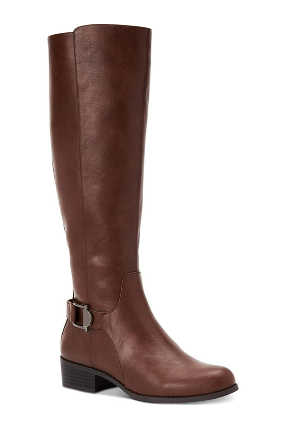 Womens Kallumm Faux Leather Tall Knee-High Boots