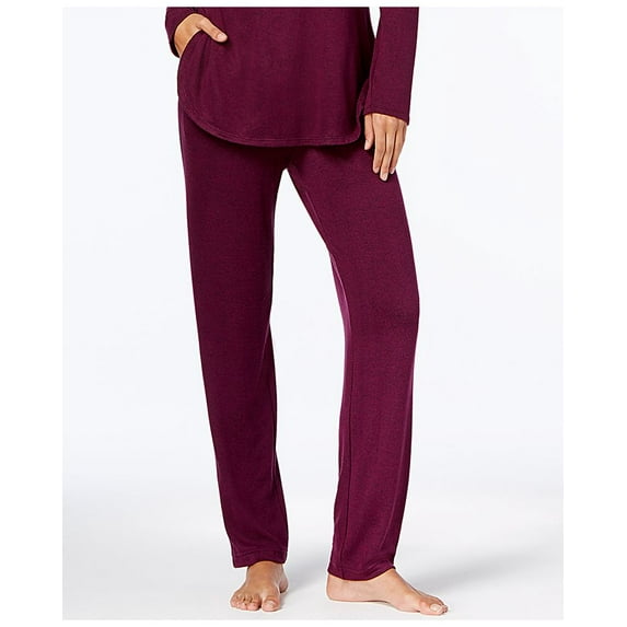 Alfani Womens Knit Pajama Pants Size XXX-Large Color Sweet Fig