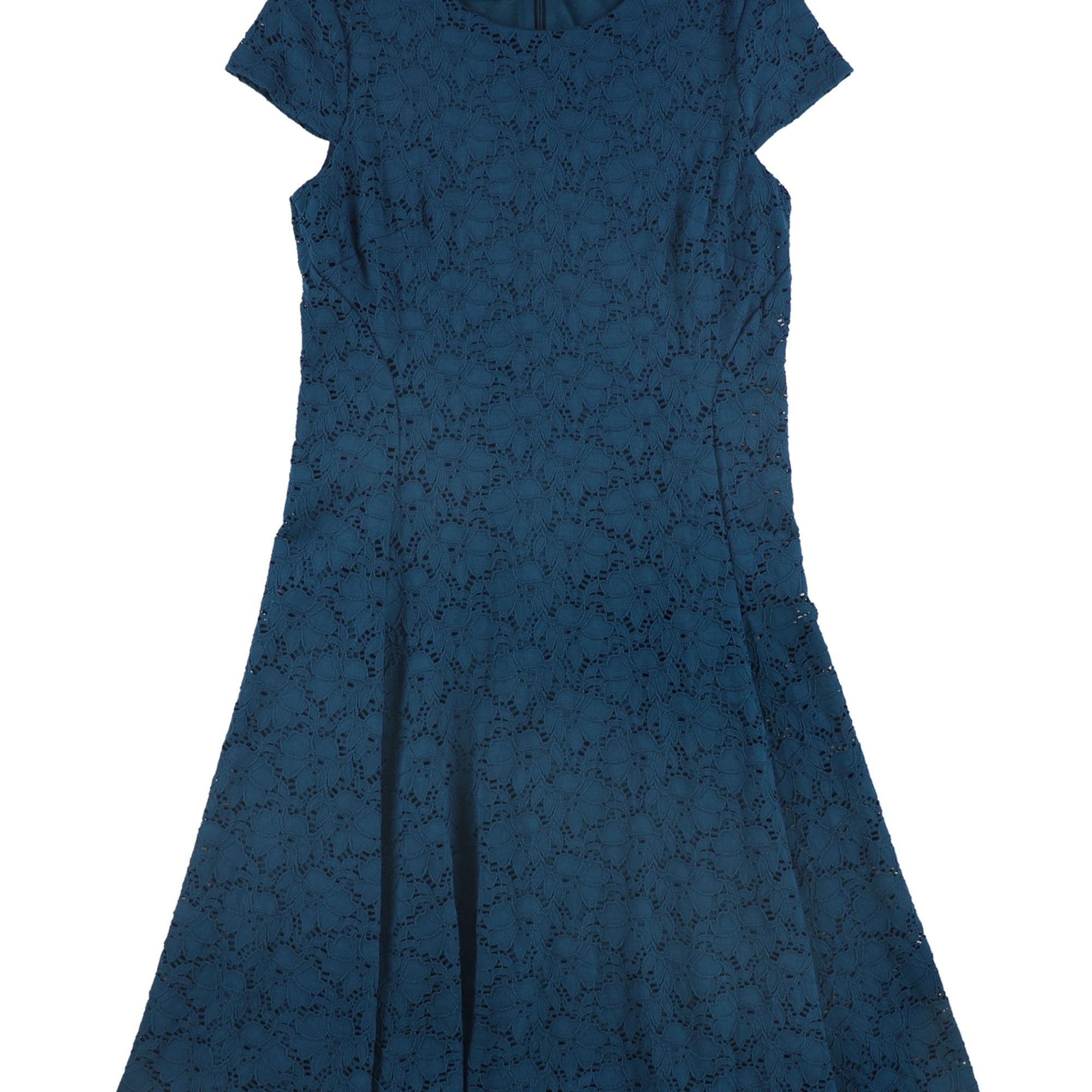 Alfani Womens Lace A-line Dress, Blue, 6 - Walmart.com Alfani Womens Lace A-line Dress, Blue, 6 - Walmart.com
