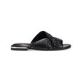 thumbnail image 1 of Alfani Womens Leather Studded Flip-Flops, 1 of 5