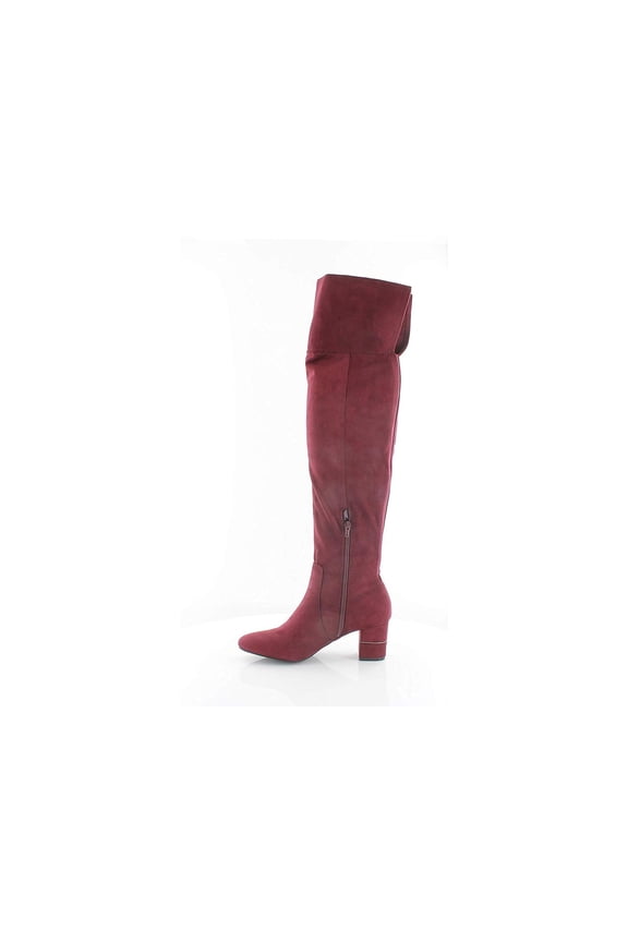 Womens Novaa Closed Toe Over Knee Fashion Boots