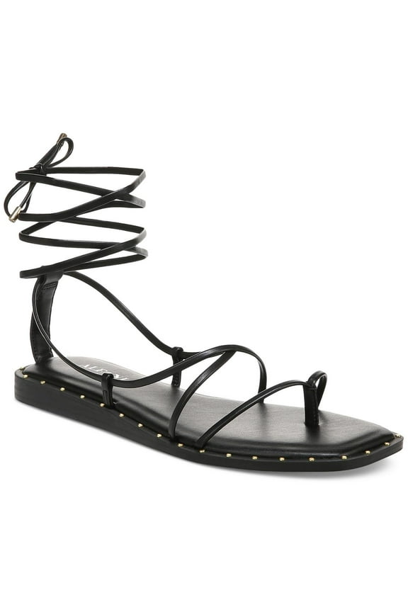 Womens Novaraa Faux Leather Casual Strappy Sandals