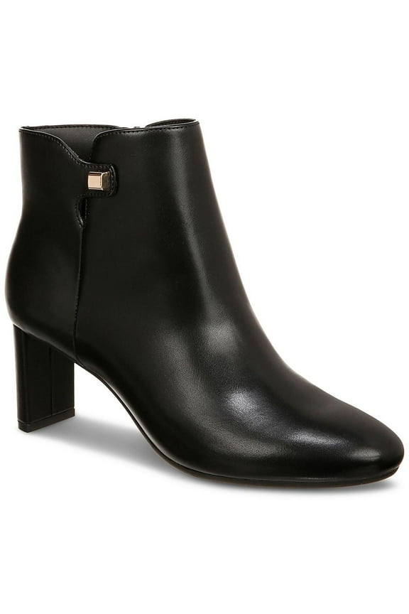 Womens PAAM Zipper Faux Suede Booties