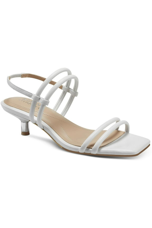 Womens PAULINAP Faux Leather Slingback Pumps